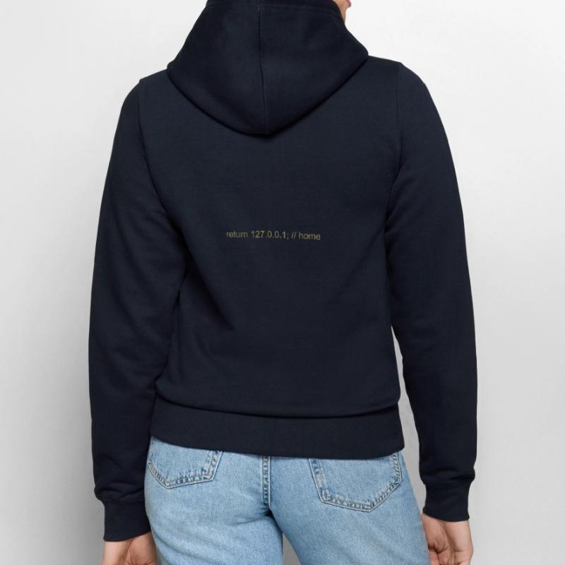 Programmierer Nerd IT Witz Developer Zuhause Frauen Kapuzenjacke
