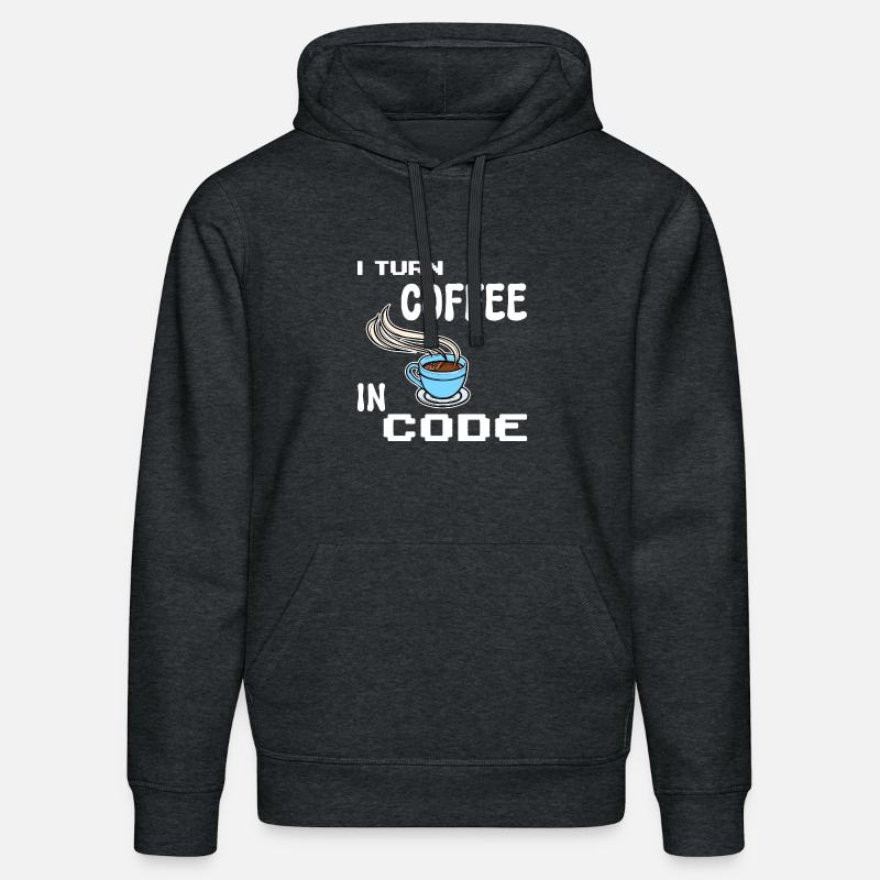 Developer Computergeek Statement Programmer - Stanley/Stella DRUMMER Unisex Organic Hoodie - dark heather grey