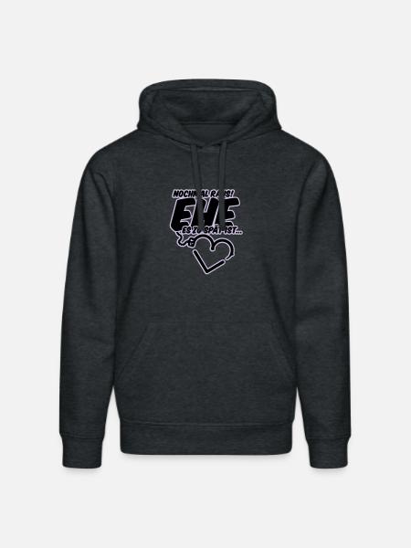 bachelor party wedding shower wedding - Stanley/Stella DRUMMER Unisex Organic Hoodie - dark heather grey