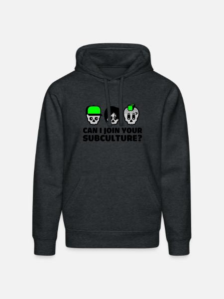 subculture - Stanley/Stella DRUMMER Unisex Organic Hoodie - dark heather grey