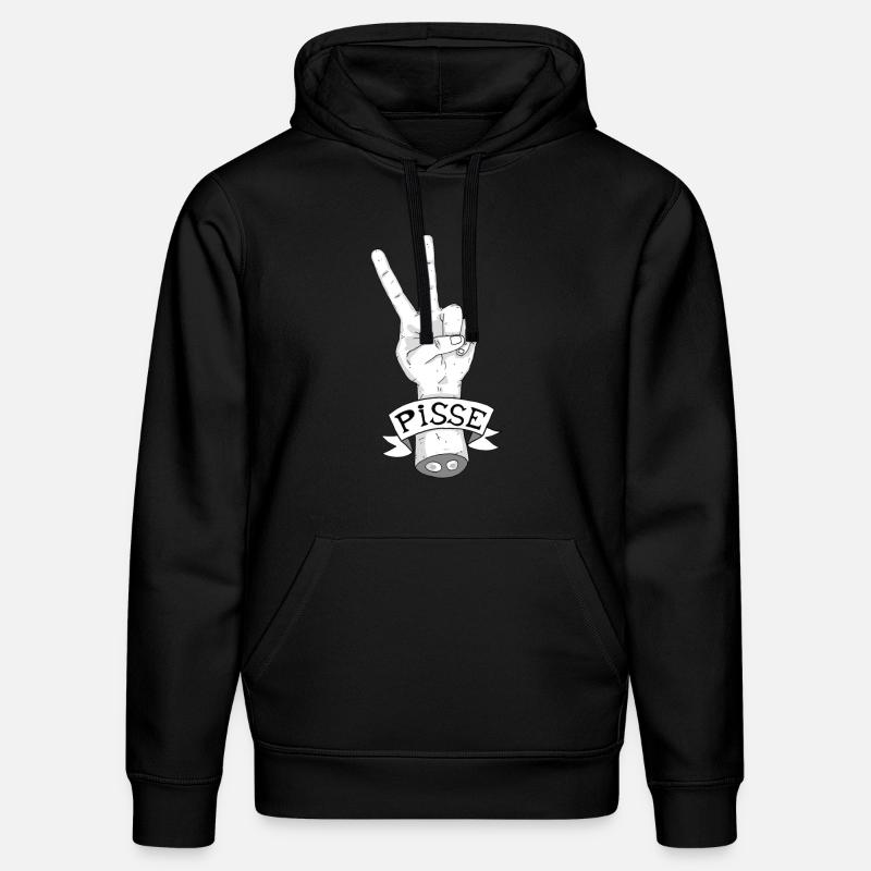 Traduction Approximative #5 - Sweat à capuche bio DRUMMER Stanley/Stella Unisexe - noir