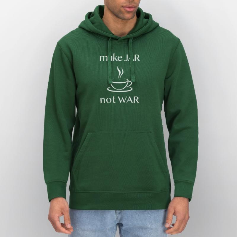 Make JAR not WAR - IT - Programmierer - Software Stanley/Stella Unisex Bio-Hoodie DRUMMER 