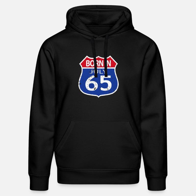 Geboren im Juli 1965 - Stanley/Stella Unisex Bio-Hoodie DRUMMER  - Schwarz
