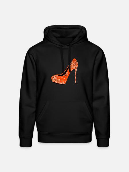Chaussure à talons hauts - Sweat à capuche bio DRUMMER Stanley/Stella Unisexe - noir