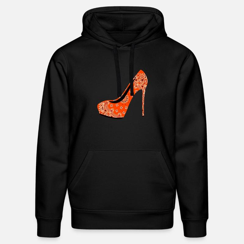 Chaussure à talons hauts - Sweat à capuche bio DRUMMER Stanley/Stella Unisexe - noir