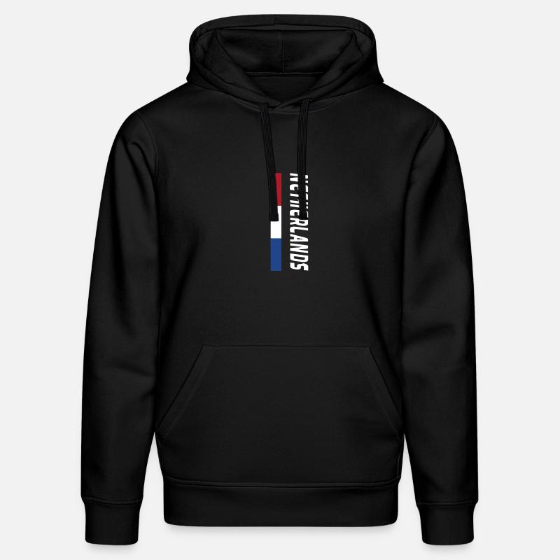 Pays-Bas / Cadeau / Idée cadeau - Sweat à capuche bio DRUMMER Stanley/Stella Unisexe - noir
