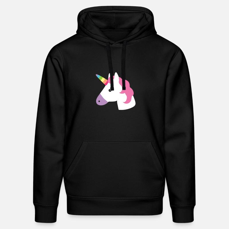 licorne - Sweat à capuche bio DRUMMER Stanley/Stella Unisexe - noir