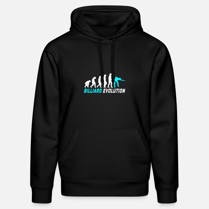 Billard Evolution Design / Geschenkidee - Stanley/Stella Unisex Bio-Hoodie DRUMMER  - Schwarz