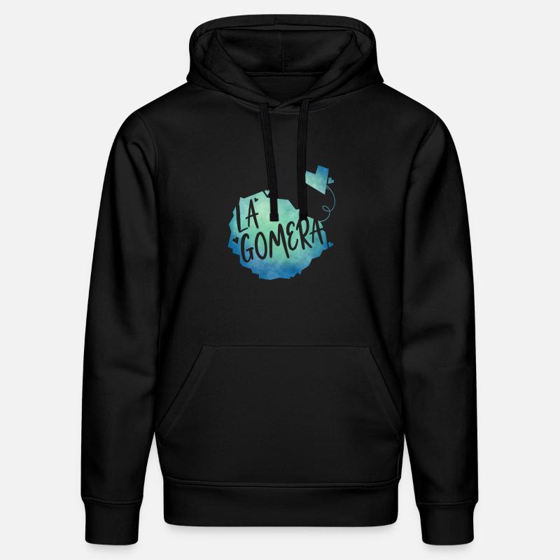 La Gomera - Sweat à capuche bio DRUMMER Stanley/Stella Unisexe - noir