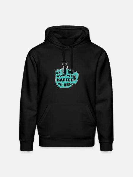 Kaffeetasse Kaffee Statement Koffein Kaffeetrinker - Stanley/Stella Unisex Bio-Hoodie DRUMMER  - Schwarz