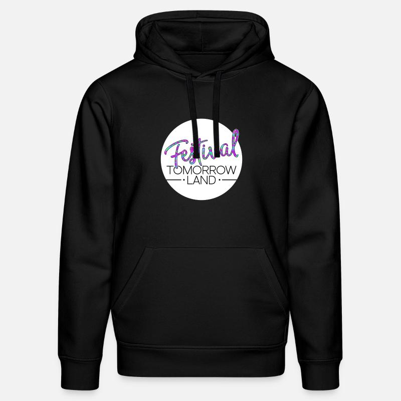 Tomorrowland Festival - Sweat à capuche bio DRUMMER Stanley/Stella Unisexe - noir