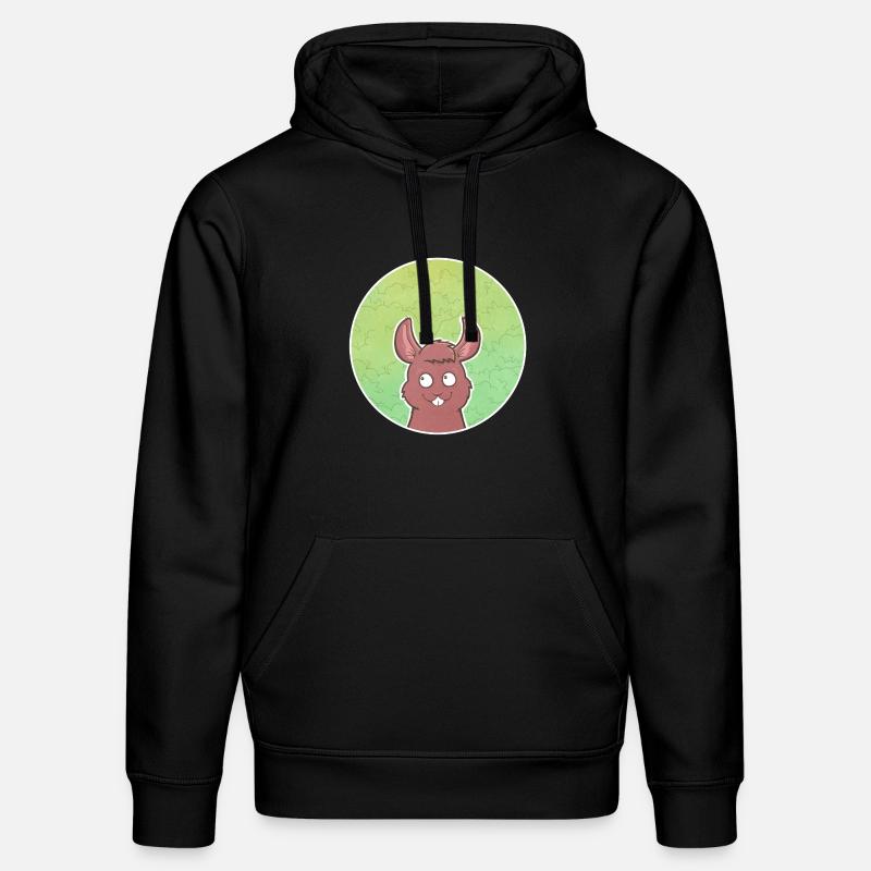 Eichhörnchen - Stanley/Stella Unisex Bio-Hoodie DRUMMER  - Schwarz