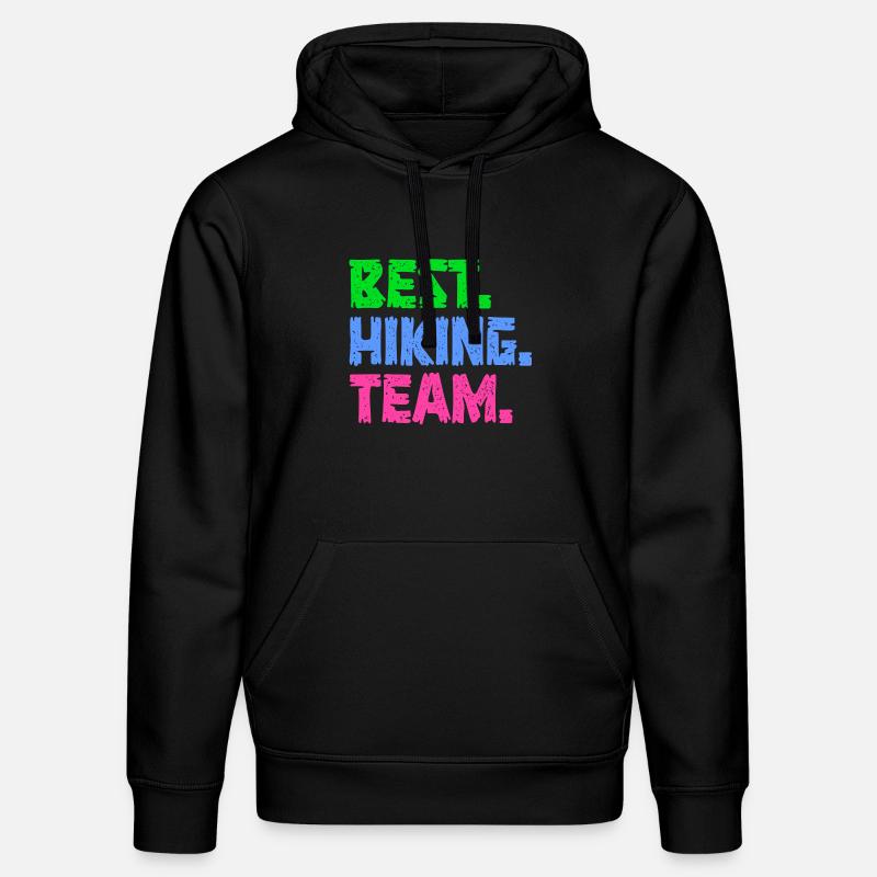 Wanderung Statement Wandern Wanderer Klettern - Stanley/Stella Unisex Bio-Hoodie DRUMMER  - Schwarz