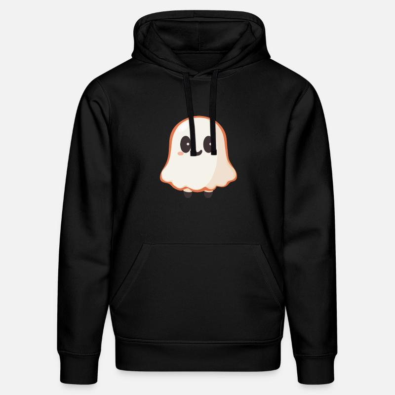 Fantôme mignon - Sweat à capuche bio DRUMMER Stanley/Stella Unisexe - noir