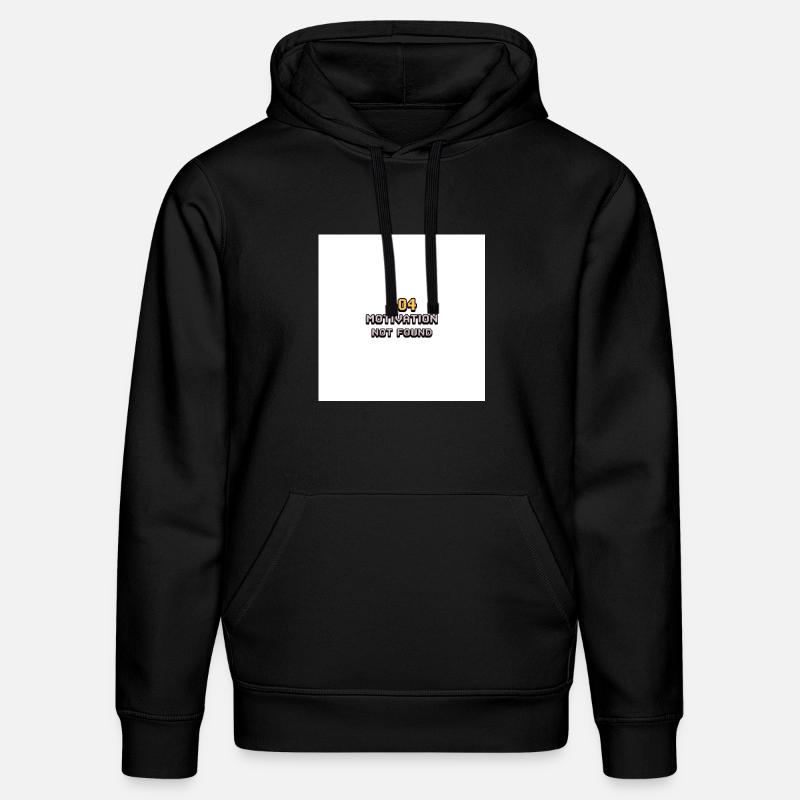 404 Motivation Introuvable - Sweat à capuche bio DRUMMER Stanley/Stella Unisexe - noir