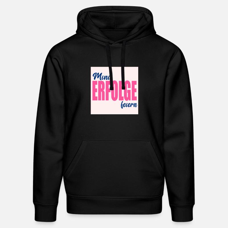 CÉLÉBREZ LES PETITS SUCCÈS - Sweat à capuche bio DRUMMER Stanley/Stella Unisexe - noir