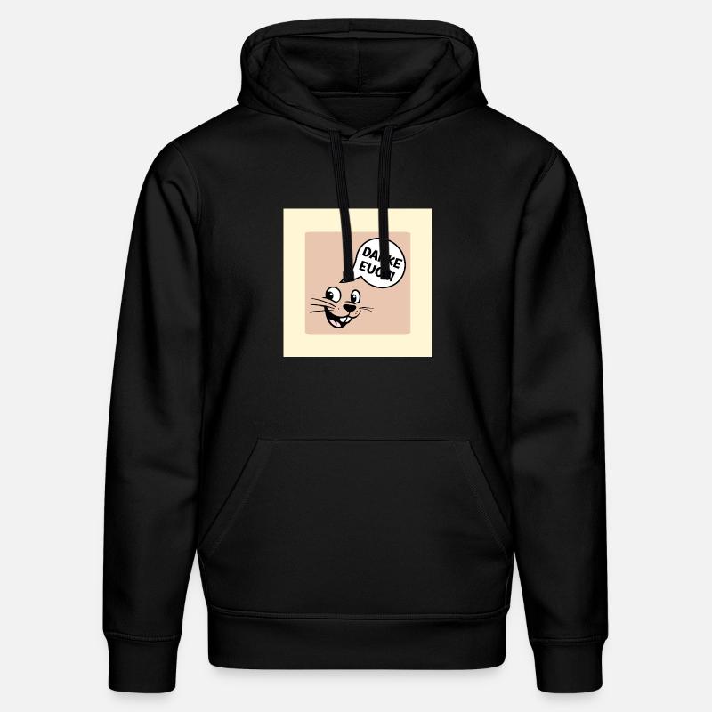 Danke Euch Abschied - Stanley/Stella Unisex Bio-Hoodie DRUMMER  - Schwarz