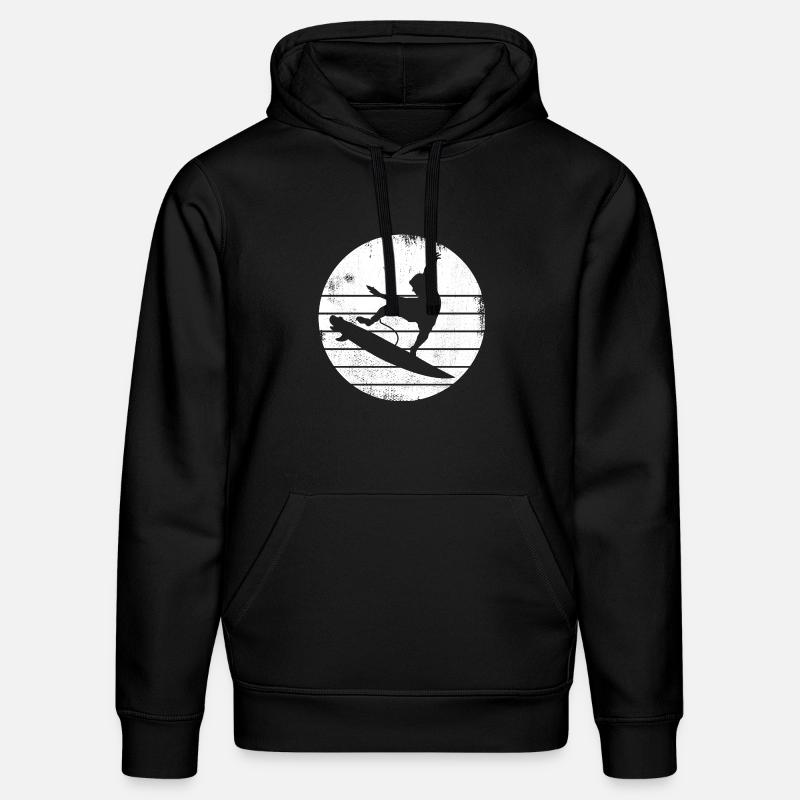 Surfer Design - Stanley/Stella Unisex Bio-Hoodie DRUMMER  - Schwarz