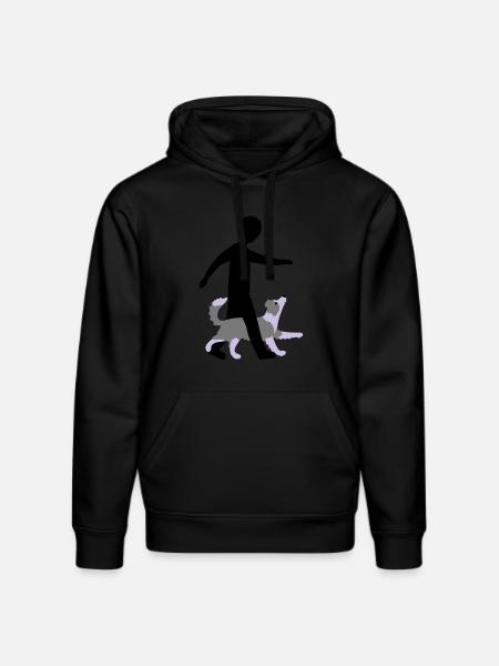 Dog Dancing 3-5 - Stanley/Stella Unisex Bio-Hoodie DRUMMER  - Schwarz