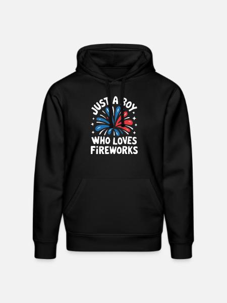 Pyrotechnics Fireworks Pyrotechnics - Stanley/Stella DRUMMER Unisex Organic Hoodie - black