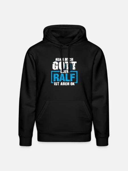 RALF - ok - Stanley/Stella Unisex Bio-Hoodie DRUMMER - Schwarz