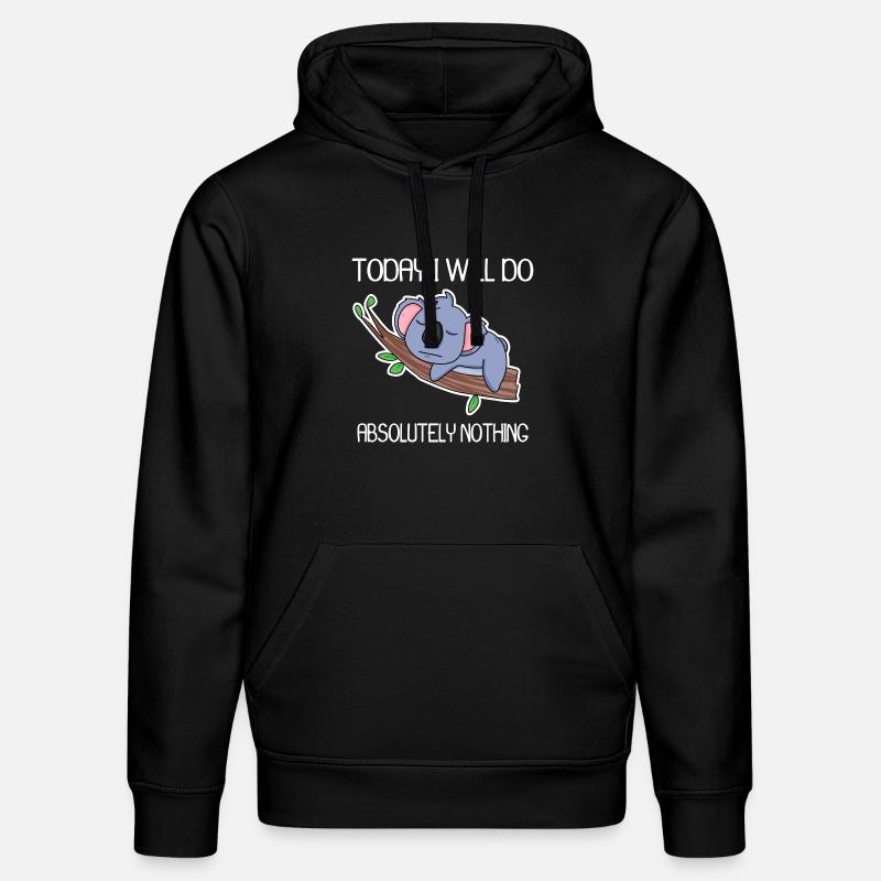 Drôle de dicton, dictons drôles - Sweat à capuche bio DRUMMER Stanley/Stella Unisexe - noir