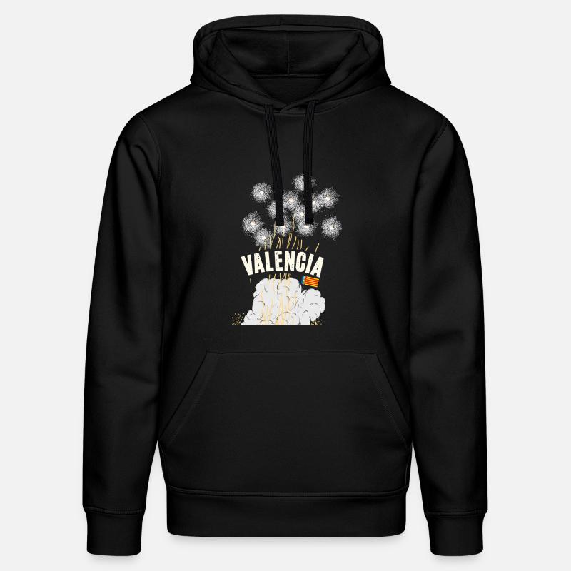 Fallas de Valencia Pyro - Stanley/Stella Unisex Bio-Hoodie DRUMMER  - Schwarz