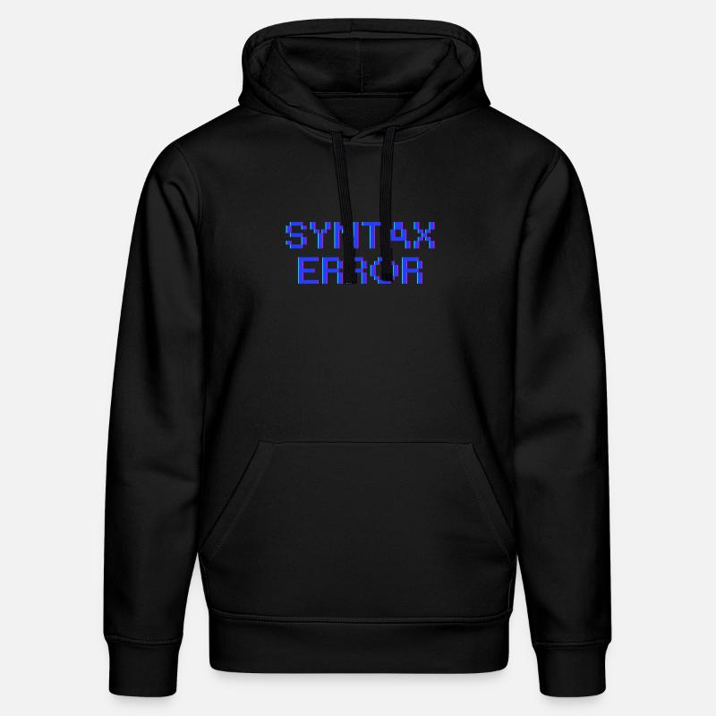 Syntax Error - Stanley/Stella DRUMMER Unisex Organic Hoodie - black