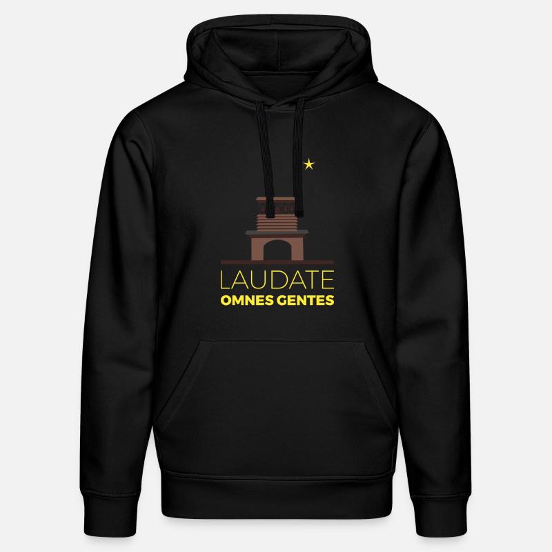 Taizé Laudate - Stanley/Stella Unisex Bio-Hoodie DRUMMER  - Schwarz