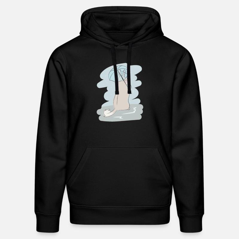 Design illustré avec Viscacha - Sweat à capuche bio DRUMMER Stanley/Stella Unisexe - noir