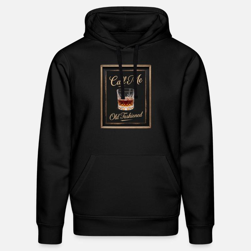 Appelez-moi Whisky à l’ancienne drôle - Sweat à capuche bio DRUMMER Stanley/Stella Unisexe - noir