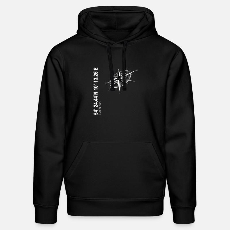 Laboe - Stanley/Stella Unisex Bio-Hoodie DRUMMER  - Schwarz