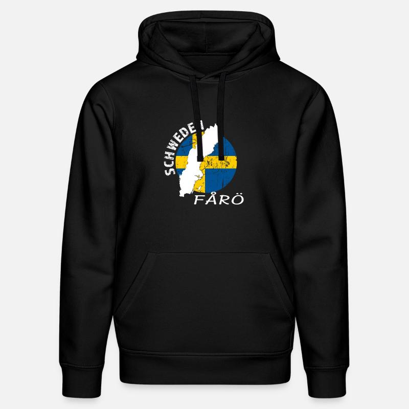 Faro - Sweat à capuche bio DRUMMER Stanley/Stella Unisexe - noir
