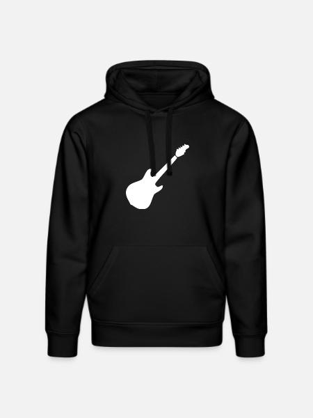 Guitar Music Gift Musician - Stanley/Stella DRUMMER Unisex Organic Hoodie - black