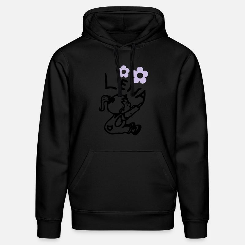 naamlena1 - Sweat à capuche bio DRUMMER Stanley/Stella Unisexe - noir