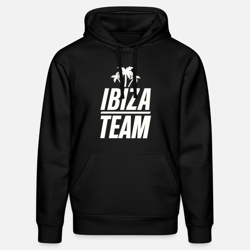 L’équipe d’Ibiza - Sweat à capuche bio DRUMMER Stanley/Stella Unisexe - noir