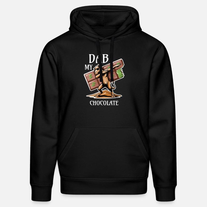 Dabbing Dromedar - Dubai Schokolade Geschenkidee - Stanley/Stella Unisex Bio-Hoodie DRUMMER  - Schwarz
