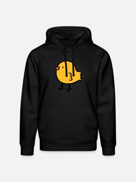 chick - Stanley/Stella DRUMMER Unisex Organic Hoodie - black