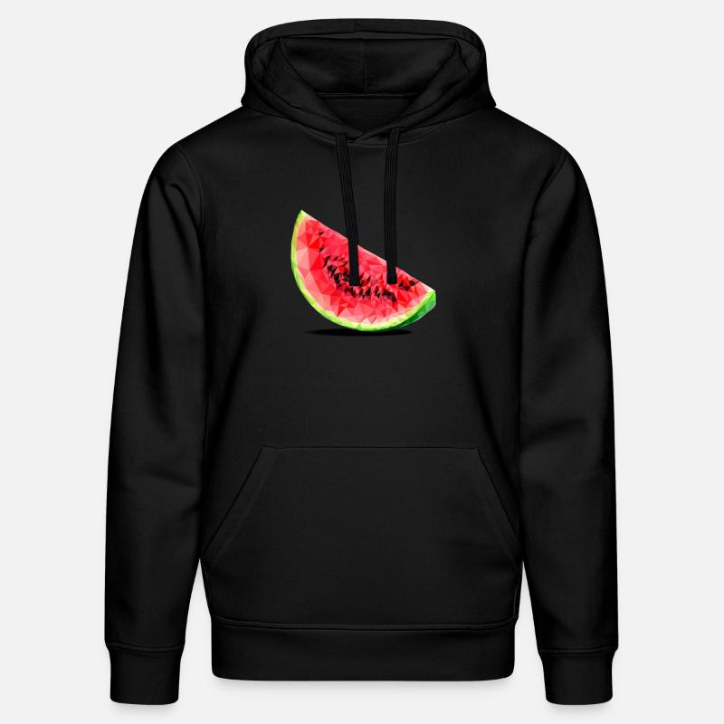 Watermelon - Sweat à capuche bio DRUMMER Stanley/Stella Unisexe - noir