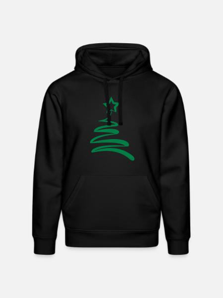 Sapin de Noël - Sweat à capuche bio DRUMMER Stanley/Stella Unisexe - noir