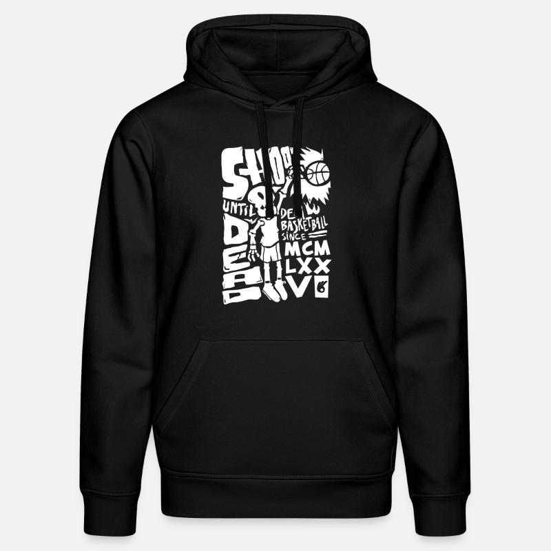 shoot until dead - Sweat à capuche bio DRUMMER Stanley/Stella Unisexe - noir