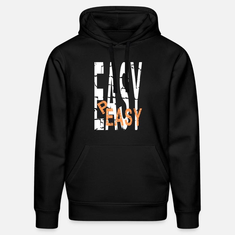 easy-peasy - Sweat à capuche bio DRUMMER Stanley/Stella Unisexe - noir