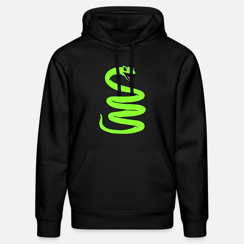 Coiled Snale - Stanley/Stella Unisex Bio-Hoodie DRUMMER  - Schwarz