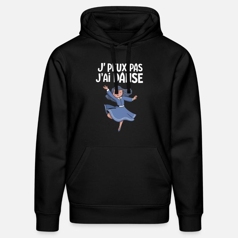 J'peux pas j'ai danse - Sweat à capuche bio DRUMMER Stanley/Stella Unisexe - noir