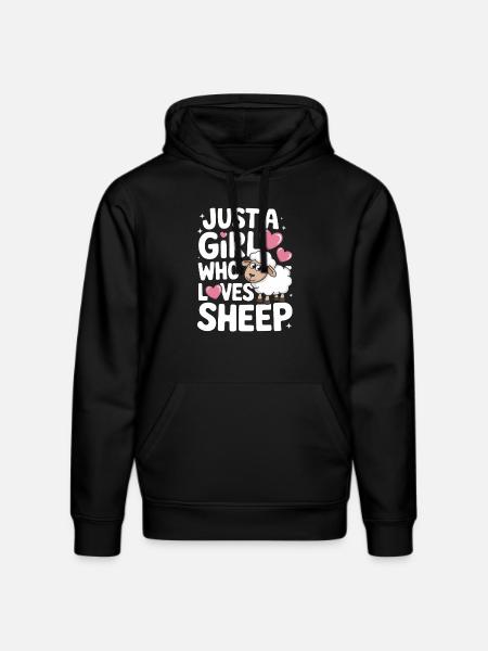 Sheep Sheep Farmer Lamb Farmer - Stanley/Stella DRUMMER Unisex Organic Hoodie - black