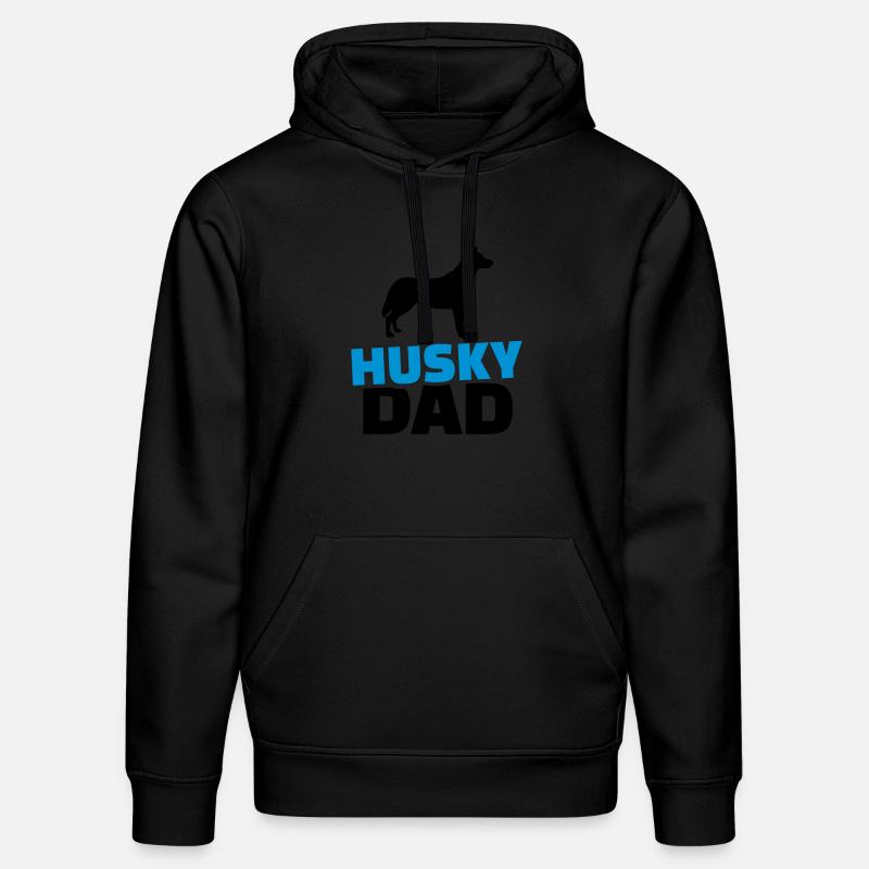 Husky Dad - Sweat à capuche bio DRUMMER Stanley/Stella Unisexe - noir