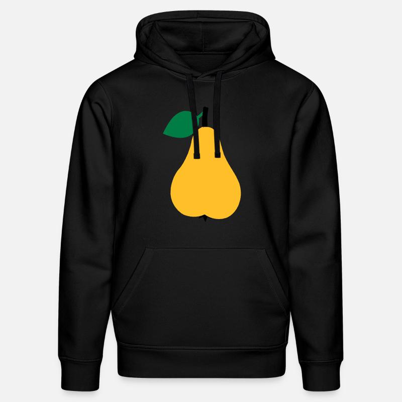 poire - Sweat à capuche bio DRUMMER Stanley/Stella Unisexe - noir