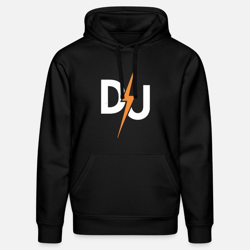 DJ Power Thunder - Sweat à capuche bio DRUMMER Stanley/Stella Unisexe - noir