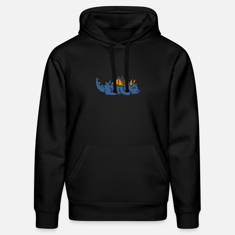 Mignon Dragon Décontracté Aroace - Sweat à capuche bio DRUMMER Stanley/Stella Unisexe - noir