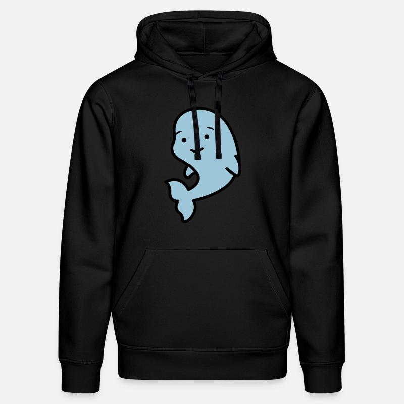 suesser_delfin_02 - Sweat à capuche bio DRUMMER Stanley/Stella Unisexe - noir